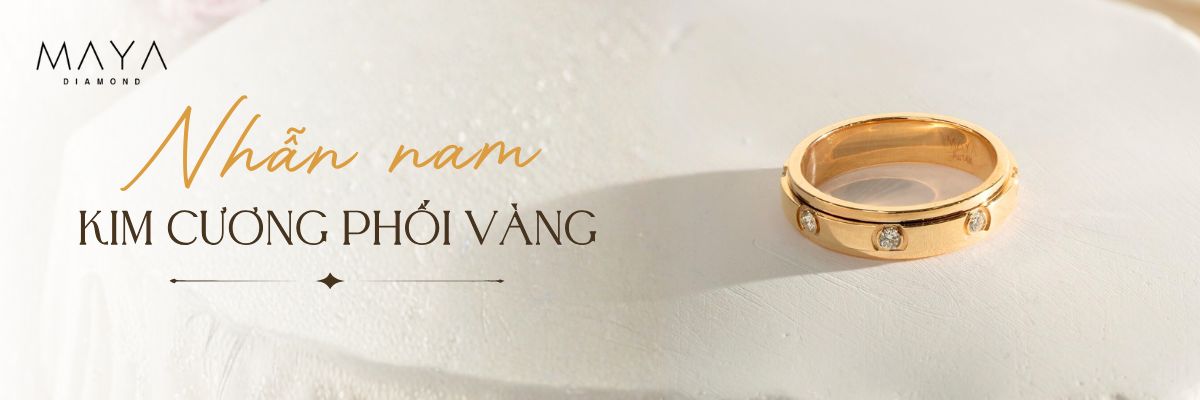 KHÁM PHÁ NHẪN KIM CƯƠNG NUÔI CẤY NAM PHỐI VÀNG XU HƯỚNG 2026