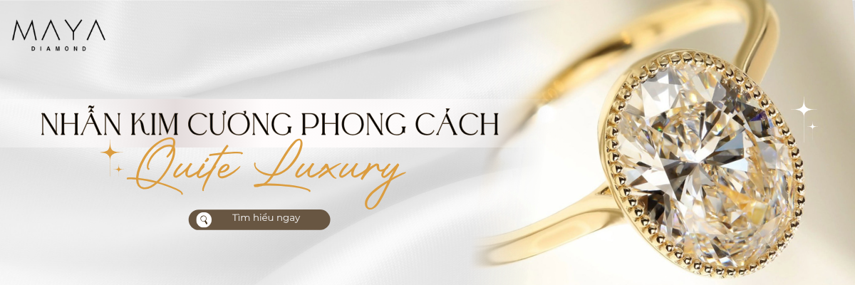 NHẪN KIM CƯƠNG PHONG CÁCH QUIET LUXURY SANG TRỌNG ĐẲNG CẤP