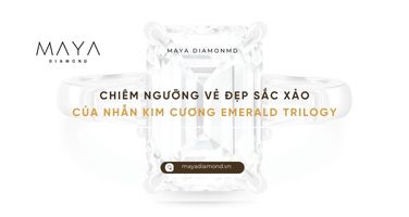 CHIÊM NGƯỠNG VẺ ĐẸP SẮC XẢO CỦA NHẪN KIM CƯƠNG EMERALD TRILOGY