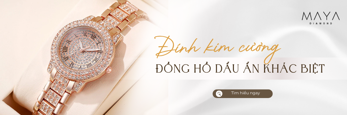 ĐÍNH KIM CƯƠNG CHO ĐỒNG HỒ TẠO NÊN DẤU ẤN KHÁC BIỆT