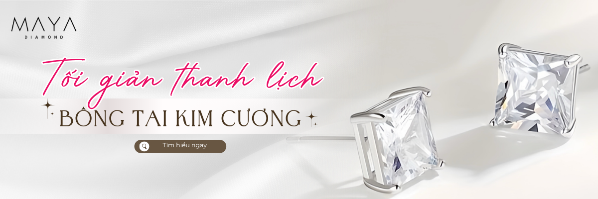 CÁC MẪU BÔNG TAI KIM CƯƠNG TỐI GIẢN ĐƯỢC ƯA CHUỘNG HIỆN NAY
