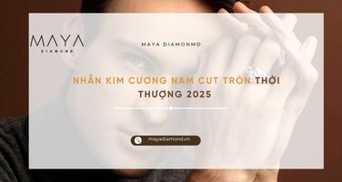 NHẪN KIM CƯƠNG NAM CUT TRÒN THỜI THƯỢNG 2025