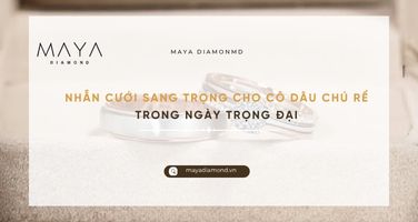 NHẪN CƯỚI SANG TRỌNG CHO CÔ DÂU CHÚ RỂ TRONG NGÀY TRỌNG ĐẠI