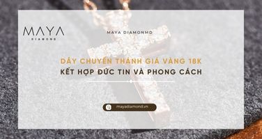DÂY CHUYỀN THÁNH GIÁ VÀNG 18K KẾT HỢP ĐỨC TIN VÀ PHONG CÁCH