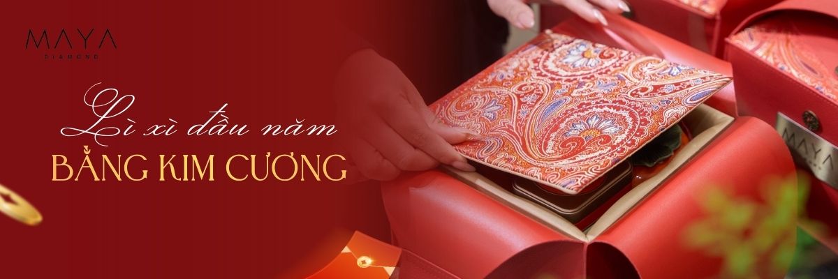 XU HƯỚNG LÌ XÌ BẰNG KIM CƯƠNG ĐỘC ĐÁO CHO NGƯỜI THÂN ĐẦU NĂM