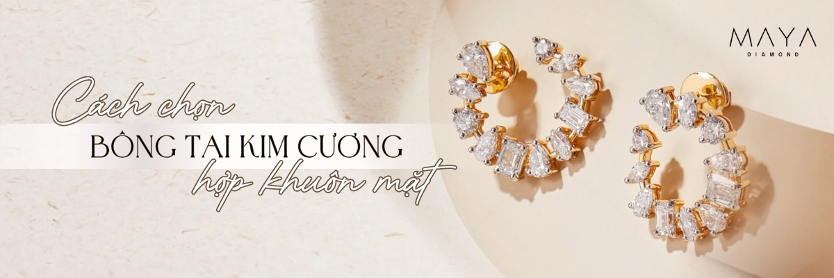 BÍ QUYẾT CHỌN BÔNG TAI KIM CƯƠNG HỢP KHUÔN MẶT TÔN KHÍ CHẤT