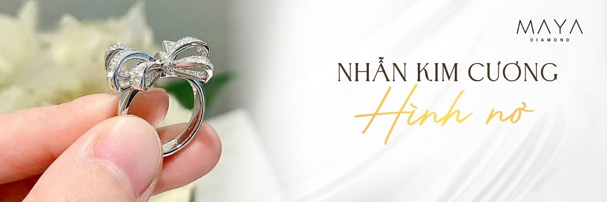KHÁM PHÁ NHỮNG MẪU NHẪN KIM CƯƠNG HÌNH NƠ THỜI THƯỢNG NHẤT